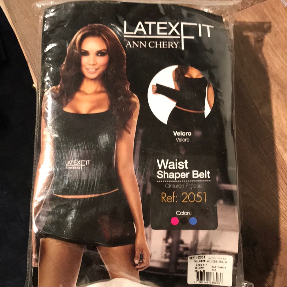 Waist shaper belt Ann Chery 2051 blue XXL 40 NWT